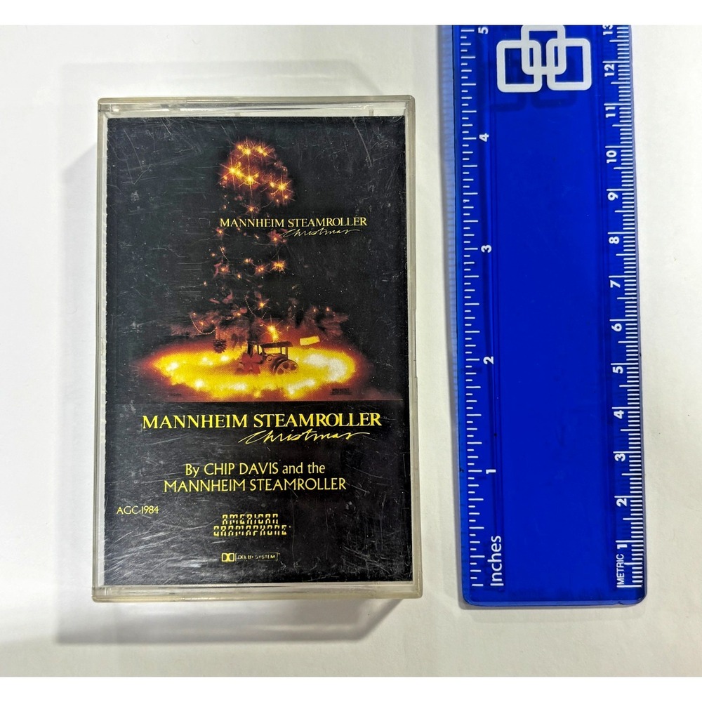 Mannheim Steamroller Christmas Cassette Tape 1984 American Gramaphone Vintage